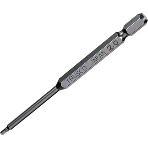 TRUSCO Hexagon Bit 100L 2.0mm THBM-20 1 piece