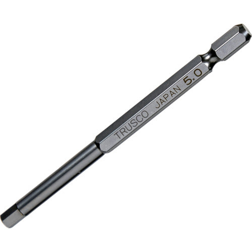 TRUSCO Hexagon Bit 100L 5.0mm THBM-50 1 piece