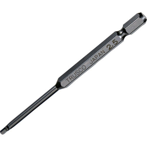 TRUSCO Hexagon Bit 100L 2.5mm THBM-25 1 piece