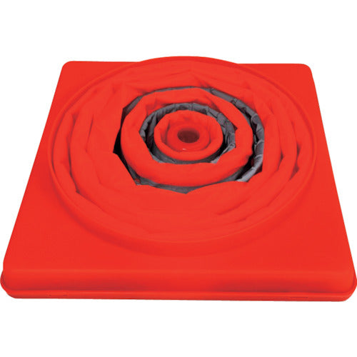 미즈케이 신축 발광식 삼각 콘 “테라스” 72 cm(오렌지) 8201047 1개