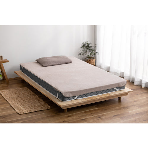 IRIS 103492 Breathable Waterproof Sheet, Single, Beige, FLS-TCST-S-BE, 1 Sheet