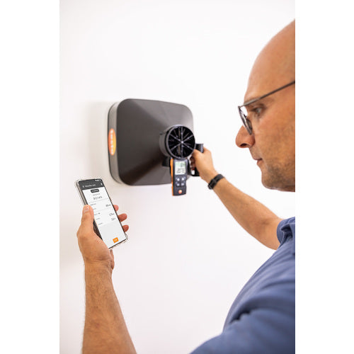 TESTO 風速計 testo 417 ファンネルセット1 0563 1417 1 台