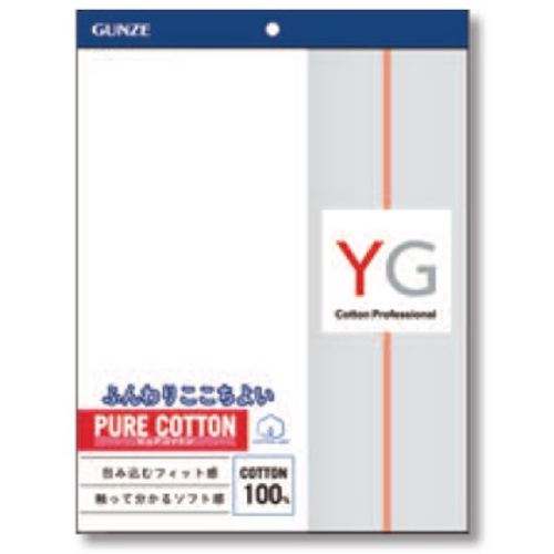 GUNZE YG半袖丸首 YV0013V-NG-L 1 枚