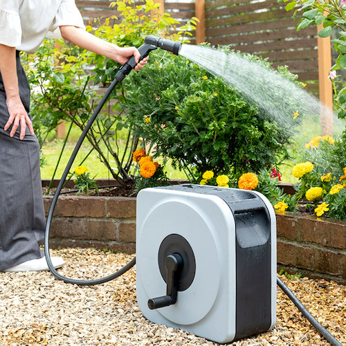 タカギ ホースリール BOXY NEXT 20m(GY) RC1220GY 1 台