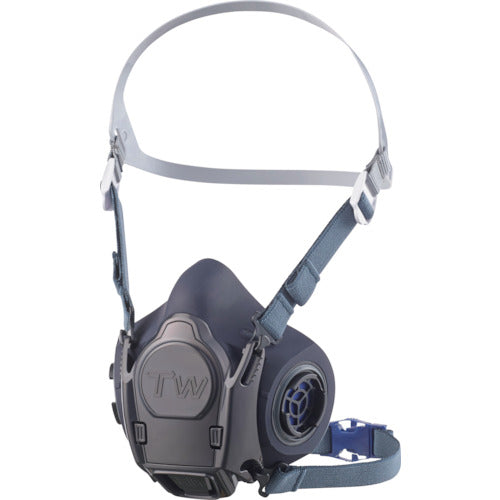 シゲマツ 防じん・防毒マスク TW02SF Lサイズ ヘッドバンド式 TW02SF HB L 1 個