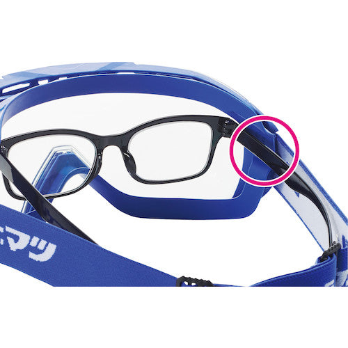 Shigematsu Goggle-type Safety Glasses LX-91 LX-91 1 pc