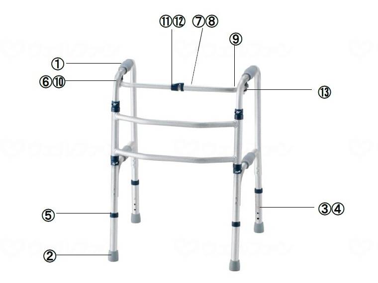 イーストアイセーフティーアーム 交互式 シルバー