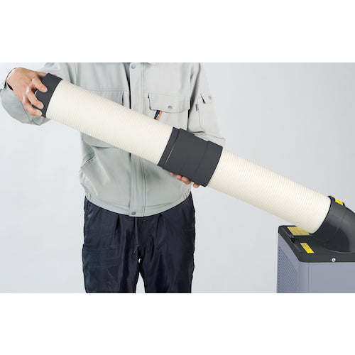 TRUSCO 냉풍 덕트 접속용 스트레이트 피팅(스폿 에어컨 TS-N 시리즈용) TSN-S 1개