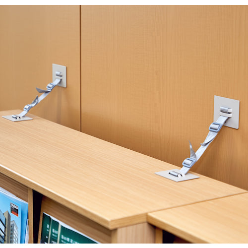 TRUSCO 지진 대책 전도 방지 PP 벨트(2개입) 150mm SAF-7090G 1 S