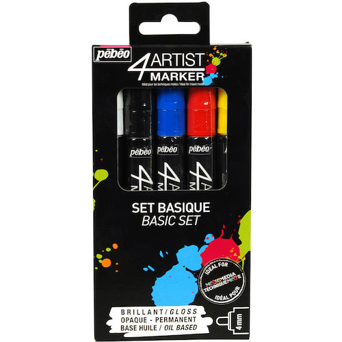 ペベオ 4アーティスト マーカー スタンダード5色セット(4mm) 580891 1 個