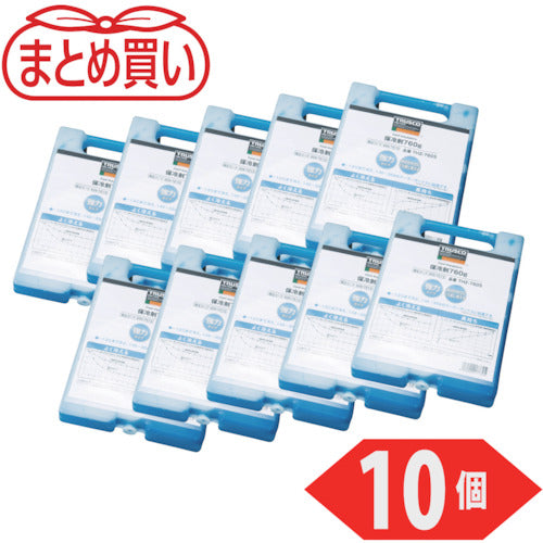 TRUSCO bulk purchase ice pack 760g strong cooling type 10 pieces THZ-760S-10P 1 PK