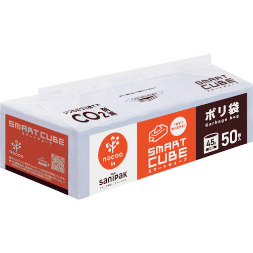 Sanipack 스마트 큐브 노쿠 45L 50 매 CSC40 1 권