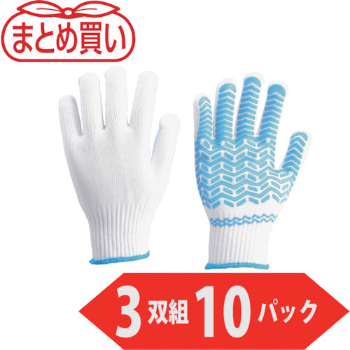 TRUSCO Bulk Purchase Rubber Liner 3 Pairs Set L Size 10 Packs TGL-3L-10P 1 Bag