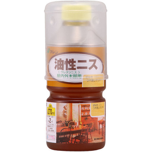 和信ペイント 油性ニス つや消しクリヤー 270ml 900607 1 本