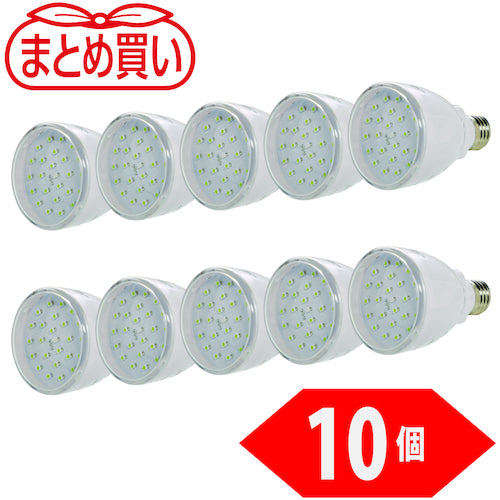 TRUSCO 정리 구매 충전식 스마트 LED 전구 10 개 TDRS-26H-10P 1 상자