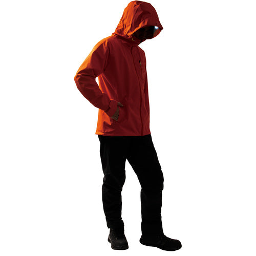 Makku Hoodie Light Rain Jacket Orange EL AS8204L 1 piece