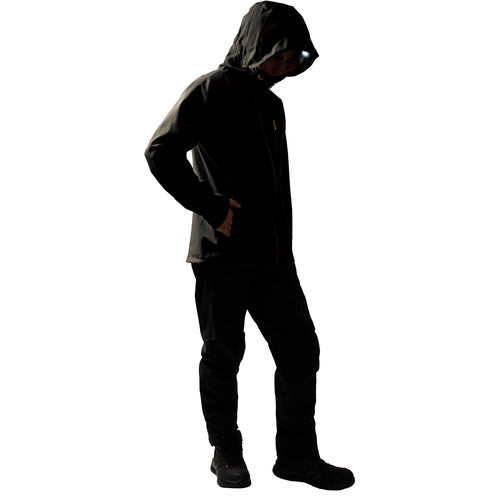 Makku フーディライトレインジャケット ブルー EL AS82047 1 着