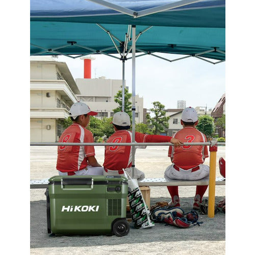 HiKOKI 【이번 시즌 재고 한정으로 매진】 18V-14.4V 무선 냉온고 대용량 사이즈 25L 포레스트 그린 멀티 볼트 세트 제품 UL18DBA-WMGZ 1 대