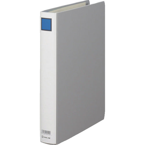 KING JIM King File G A4 Vertical Gray Binding Thickness 30mm 300 Sheets 973N 1 Book