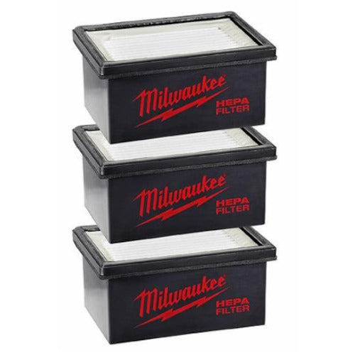 Milwaukee Dust Filter (3-pack) 49-90-2306 1 piece