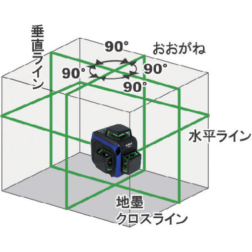 Alinco Green Laser Level ALC-44G ALC-44G 1 set