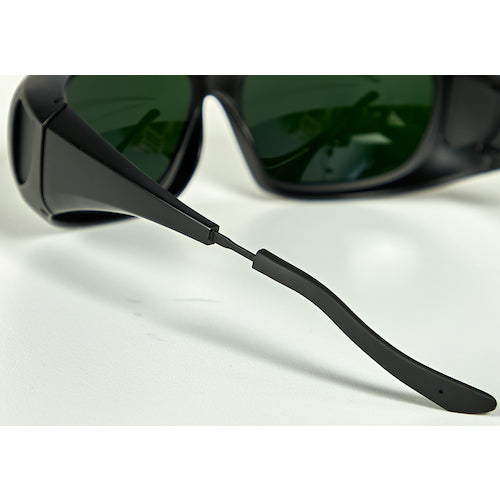 TRUSCO レーザー用セフティグラス オーバーグラス ファイバー・YAG・半導 TLSGOGA-YGD 1 個