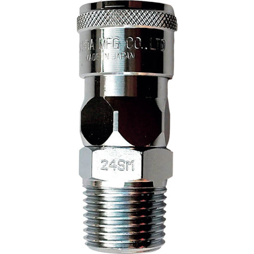 NKC 커플링 NL형 커플링 소켓 R1/8 수나사 NL-21SM 1개