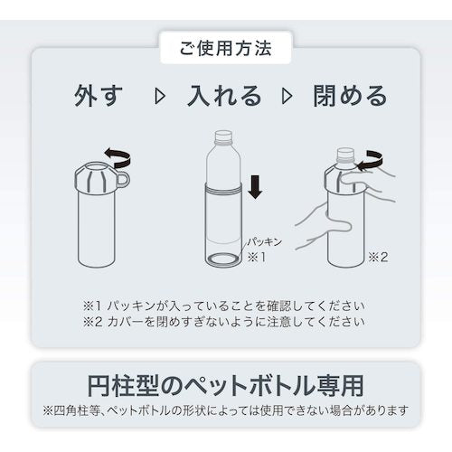 평화 프레이즈 포텍 페트병 쿨러(화이트) RH-1567 1개