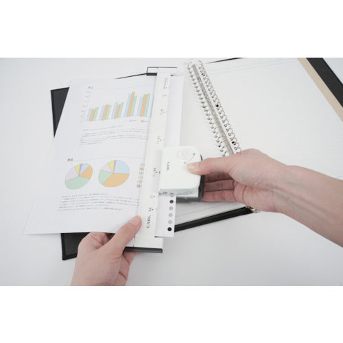 カール 多穴パンチ ゲージパンチ ブラック GP-J2630-K 1 個