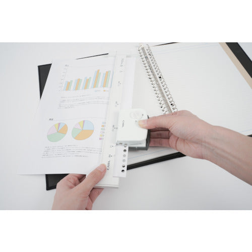 カール 多穴パンチ ゲージパンチ ホワイト GP-J2630-W 1 個