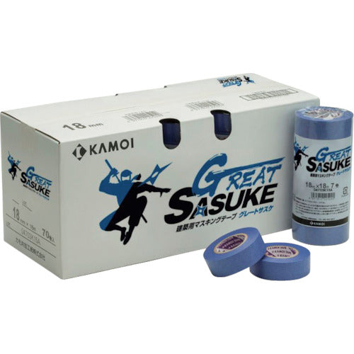 카모이 그레이트 사스케 마스킹 테이프 건축 도장용(5권들이) GREATSASUKE-24 1 PK