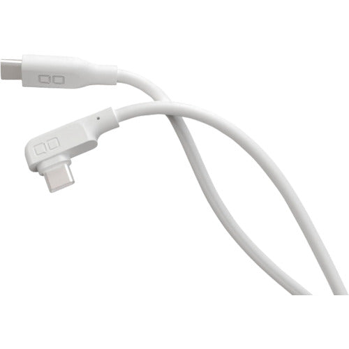 CIO L자형 실리콘 케이블 CtoC 2m 화이트 CIO-SLL30000-CC2-WH 1개