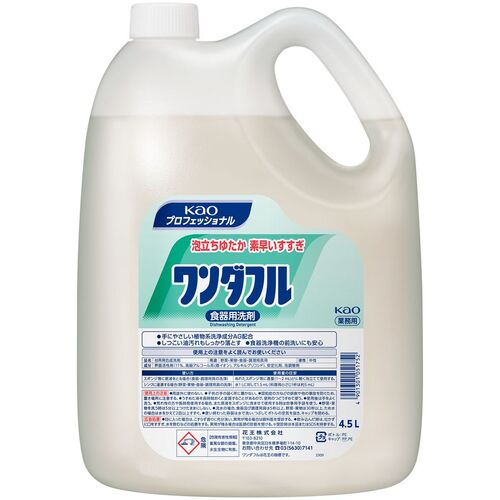 Kao 業務用ワンダフル 4.5L 051752 1 個