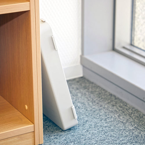 TRUSCO 軽量平台車 インテリアキャリー オフホワイト LC-4026OW 1 台