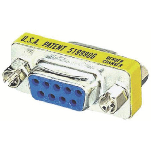 ELECOM Ultra-small adapter D-Sub 9 pin female to D-Sub 9 pin female AD-D9FF 1 piece