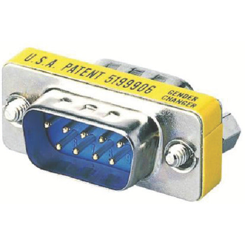 ELECOM Ultra-small adapter D-Sub 9 pin male to D-Sub 9 pin male AD-D9MM 1 piece