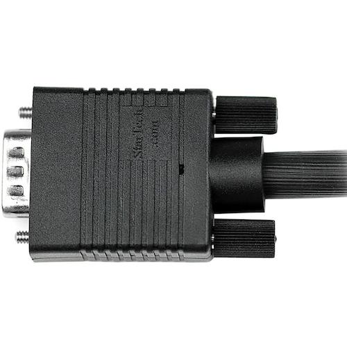 StarTech VGA 케이블/5m/1920x1200/고해상도/D-sub15핀/수컷-수컷/블랙/디스플레이 케이블 MXTMMHQ5M 1봉