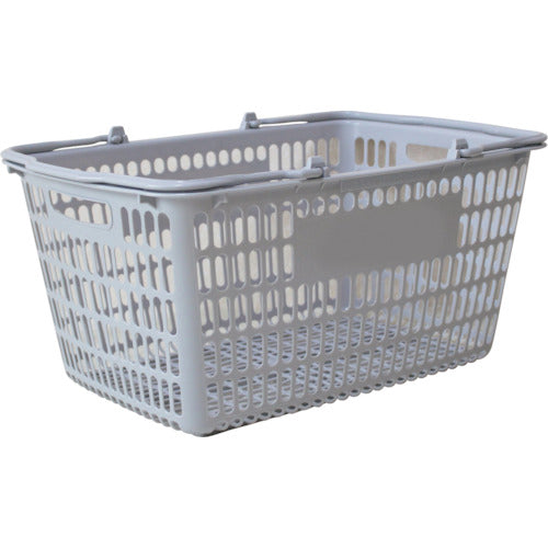 大和産業 買い物かご SL−20 ライトグレー SL-20-LGY 1 個