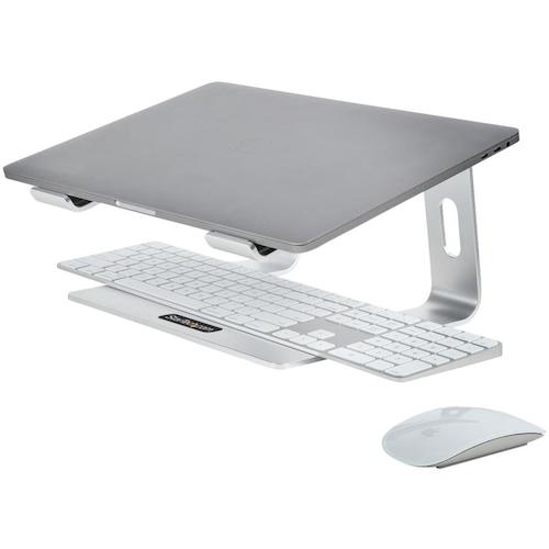 StarTech ノートパソコンスタンド/卓上/13 − 17インチ/耐荷重5kg/16度傾斜/ラップ トップ PC スタンド LAPTOP-STAND-SILVER 1 箱
