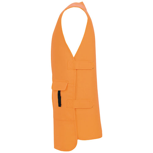 아이토스 【매진 상품】 베스트형 롱 에이프런 오렌지 프리 AZ8083-063-F 1벌