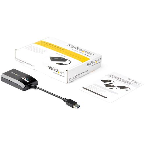 StarTech Display Adapter/USB 3.0 Type-A to HDMI/1080p/Video Converter USB32HDPRO 1 Box