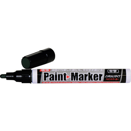 Asahipen Oil-based Paint Marker, Medium Tip, Green, 382864, 1 pc