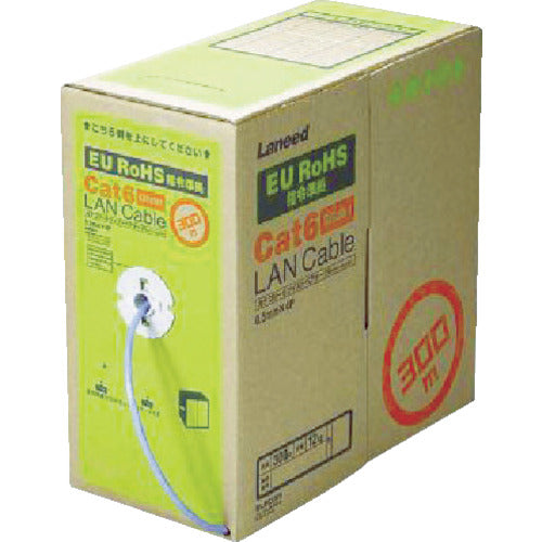 ELECOM EURoHS Compliant LAN Cable 300m/Reel Blue LD-CT6/BU300/RS 1 Box