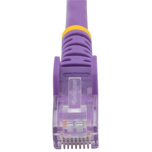 StarTech カテゴリ6 LANケーブル/3m/パープル/RJ45コネクター/ツメ折れ防止機構付/CAT6 N6PATC3MPL 1 袋