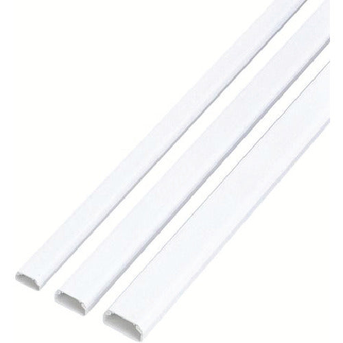 エレコム フラットモールストレート幅17mm(ホワイト) LD-GAF1/WH 1 個