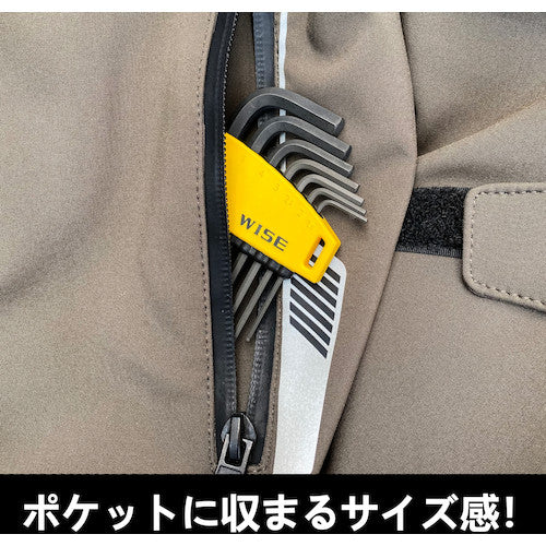 ワイズ ボールポイント 黒染め7本セット(ショート) WLB130B-7S 1 組