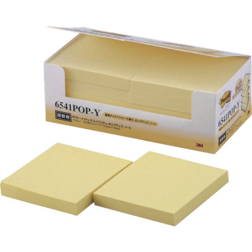 3M Post-it Pop-up Note Refill Yellow 6541POP-Y 1 PK