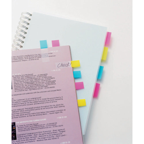 3M Post-it Refill Type 44 x 25 mm 50 sheets x 2 Blue Refill 680RN-2 1 PK