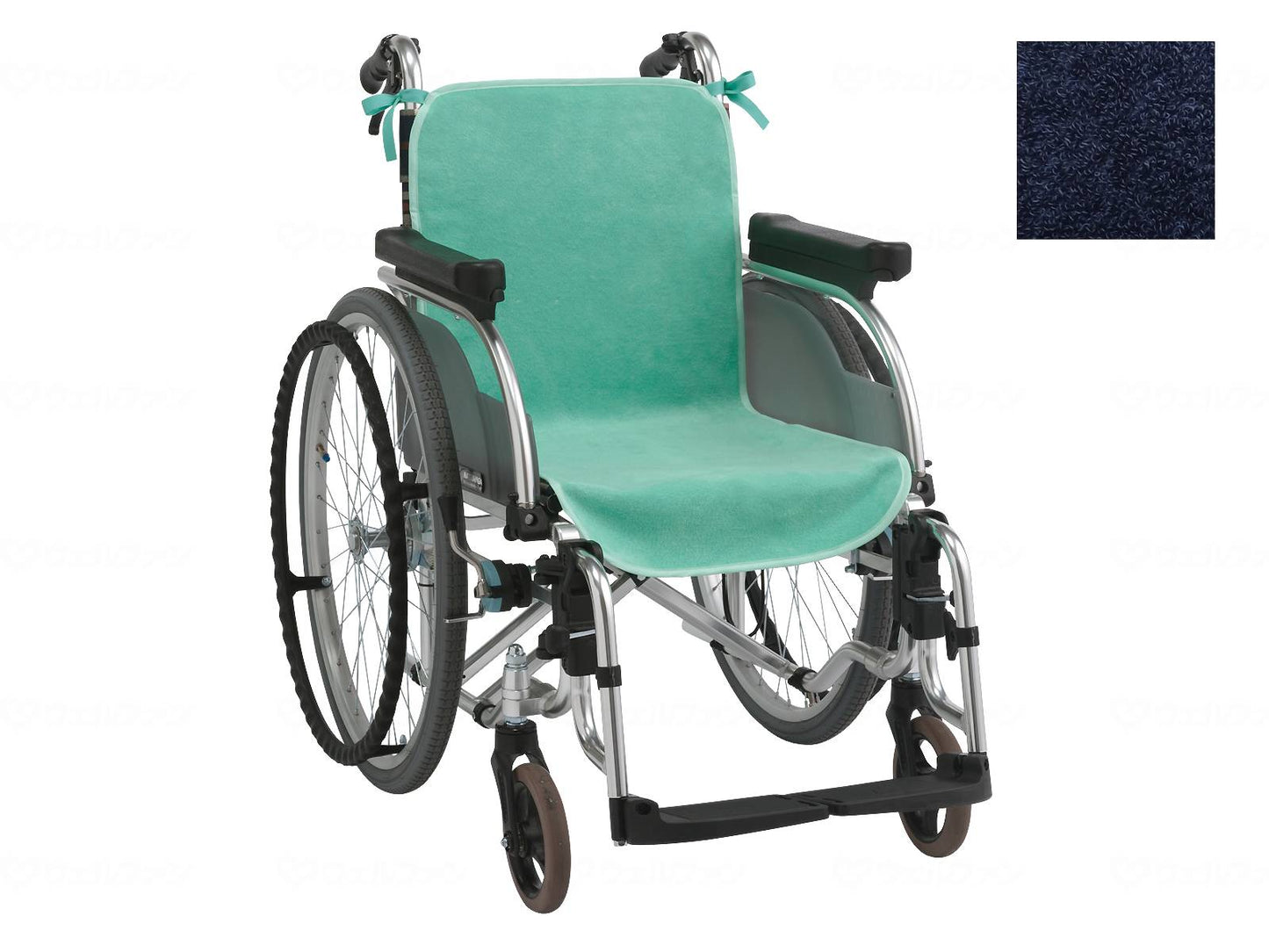 Care Medics Care Cover Waterproof Sheet for Wheelchairs (2 Sheets) Navy