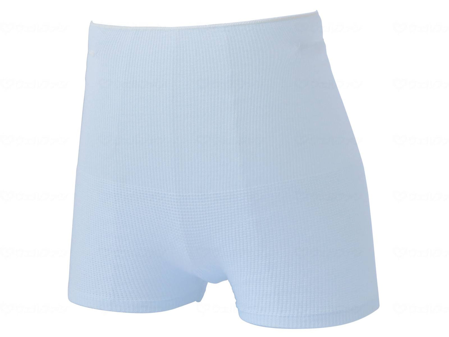 ニシウラふわふわフィットパンツ サックスブルー S~M